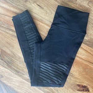 Alo yoga High-Waist Moto Legging, Black